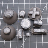 Lab Fifteen GameCube Custom Buttons Metallic Silver