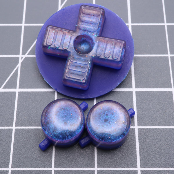 DMG Custom Buttons Cosmic Blue