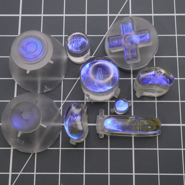 Lab Fifteen GameCube Custom Buttons Midnight Opal