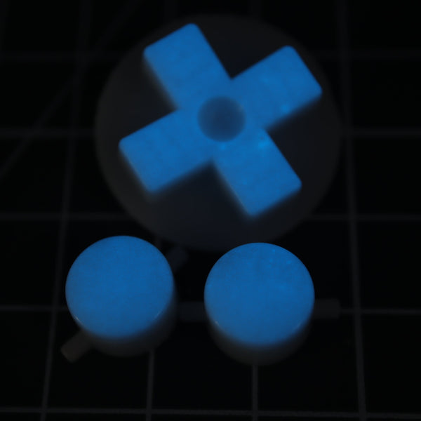NES Custom Buttons Glow Blue