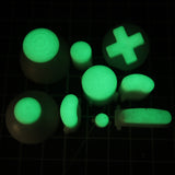 Lab Fifteen GameCube Custom Buttons Glow Green