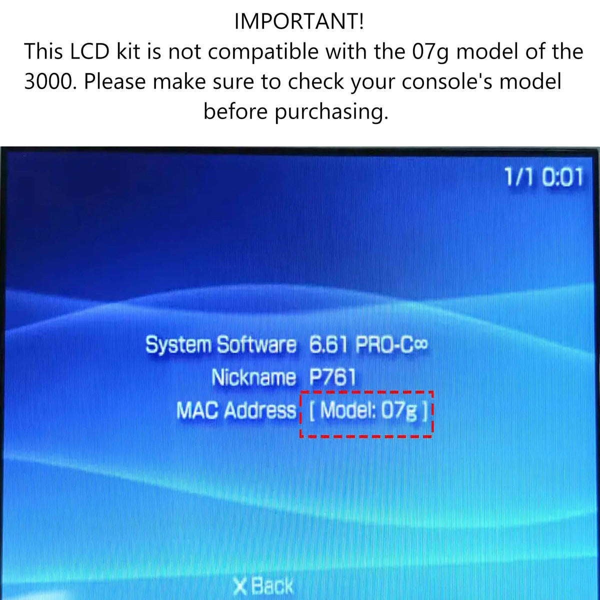 Laminated IPS LCD for Sony PSP 3000 - Hispeedido – Retro Game