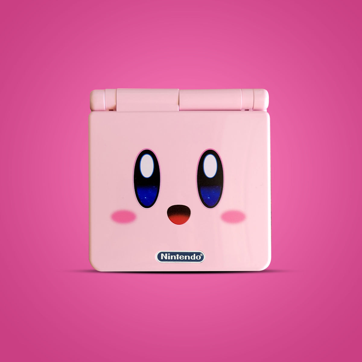FunnyPlaying Game Boy Advance SP UV Printed Shell Kirby Face