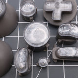 Lab Fifteen GameCube Custom Buttons Metallic Silver