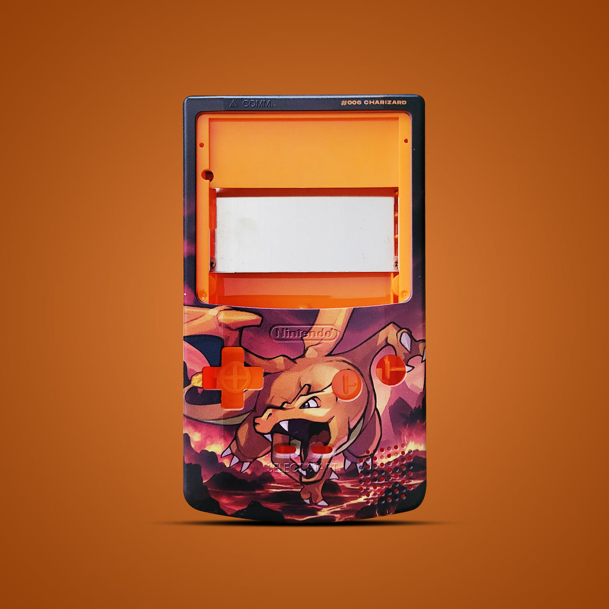 Game Boy Color UV Printed Laminated Q5 IPS Ready Shell #006