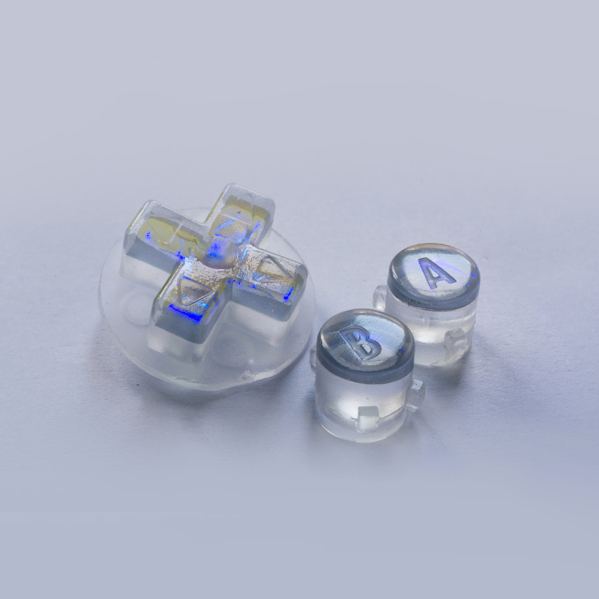 Game Boy Advance Custom Midnight Opal Buttons Retro Game Repair Shop