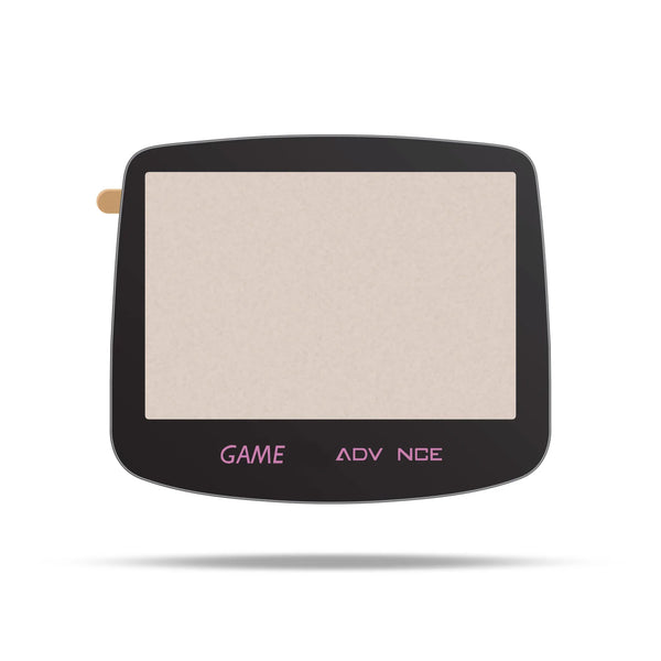 FunnyPlaying Game Boy Advance Custom IPS Glass Lens Dark Pink