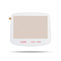 FunnyPlaying Game Boy Advance Custom IPS Glass Lens Watermelon Red