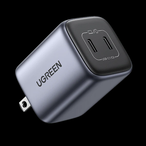Ugreen Nexode 45W USB C GaN Charger-2 Ports Wall Charger