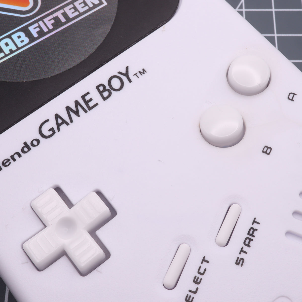 DMG Custom Buttons Pudding Cap Retro Game Repair Shop