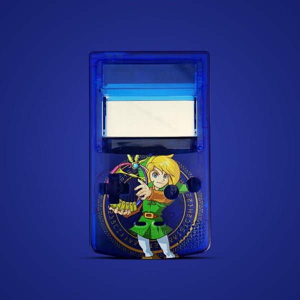 Game Boy Color UV Printed 2.0 Laminated Q5 IPS Ready Shell - Oracle of Ages
