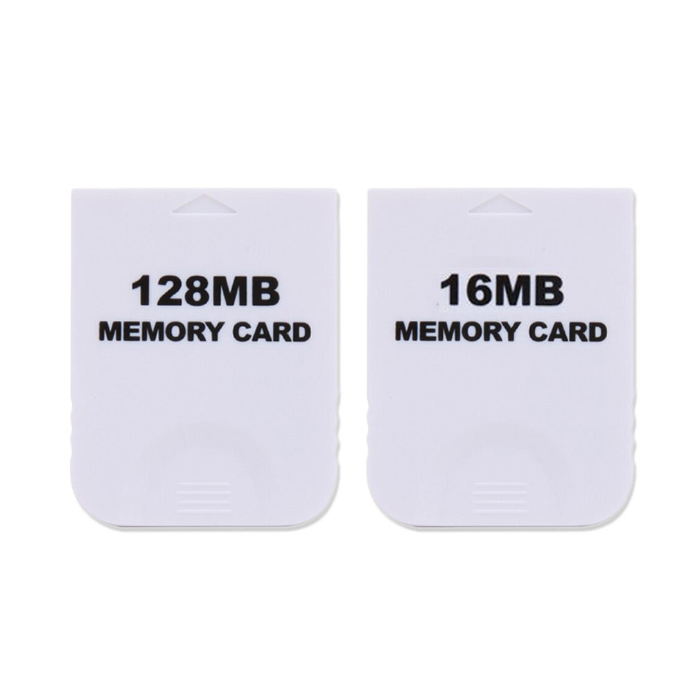 White Memory Card for Nintendo Wii and Gamecube – Retro Game
