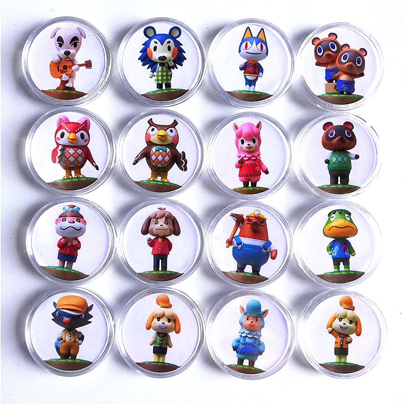 animal crossing amiibo card booster box Animal Crossing: New Horizons Amiibo NFC Coin 16 piece full set – Retro Game Repair Shop