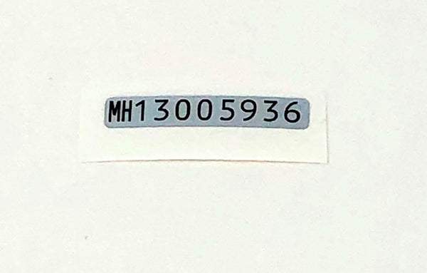 Game Boy Pocket [GBP] Serial Sticker [MH13005936]