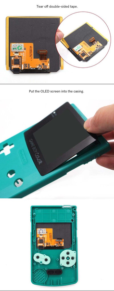 Game Boy Color OLED Backlight Kit with Touch Screen - Hispeedido ...