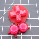 Game Boy Pocket Custom Raspberry Candy Buttons