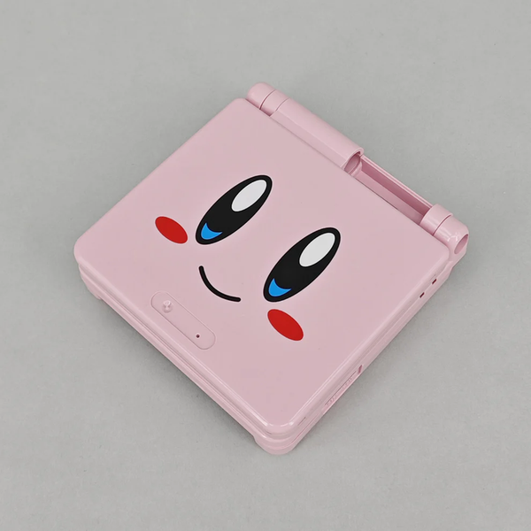 FunnyPlaying Game Boy Advance SP Kirby Shell – Retro Game Repair Shop