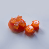 Game Boy Advance Custom Orange Candy Buttons