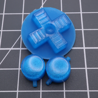 NES Custom Buttons Blueberry Candy