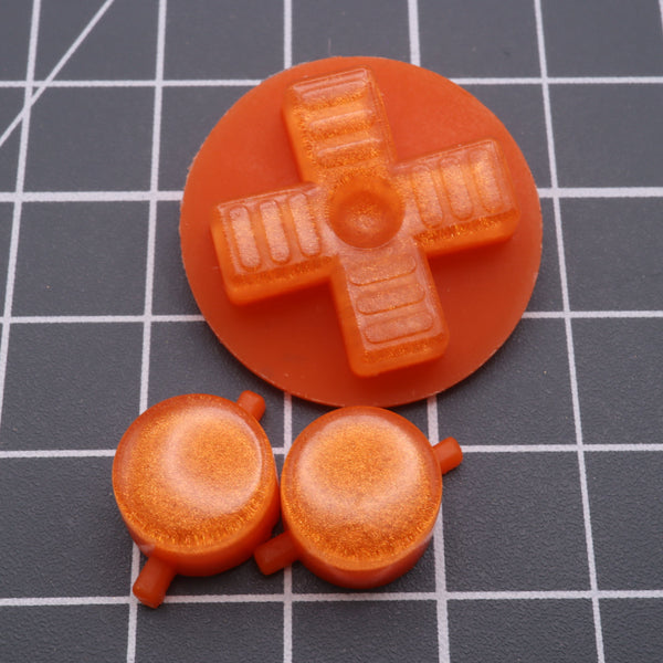 NES Custom Buttons Orange Candy