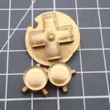 Game Boy Pocket Custom Metallic Gold Buttons