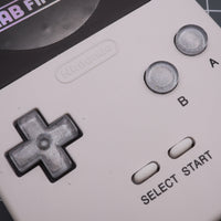 Game Boy Pocket Custom Metallic Silver Buttons