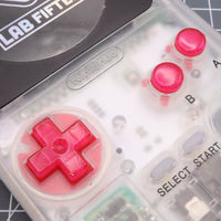 Game Boy Pocket Custom Raspberry Candy Buttons