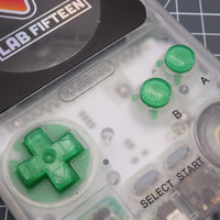 Game Boy Pocket Custom Lime Candy Buttons