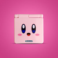 FunnyPlaying Game Boy Advance SP UV Printed Shell Kirby Face