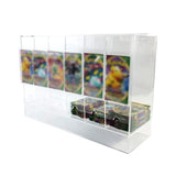 Acrylic 6 Slot Booster Pack Dispenser