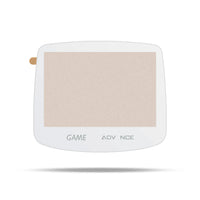 FunnyPlaying Game Boy Advance Custom IPS Glass Lens Silver