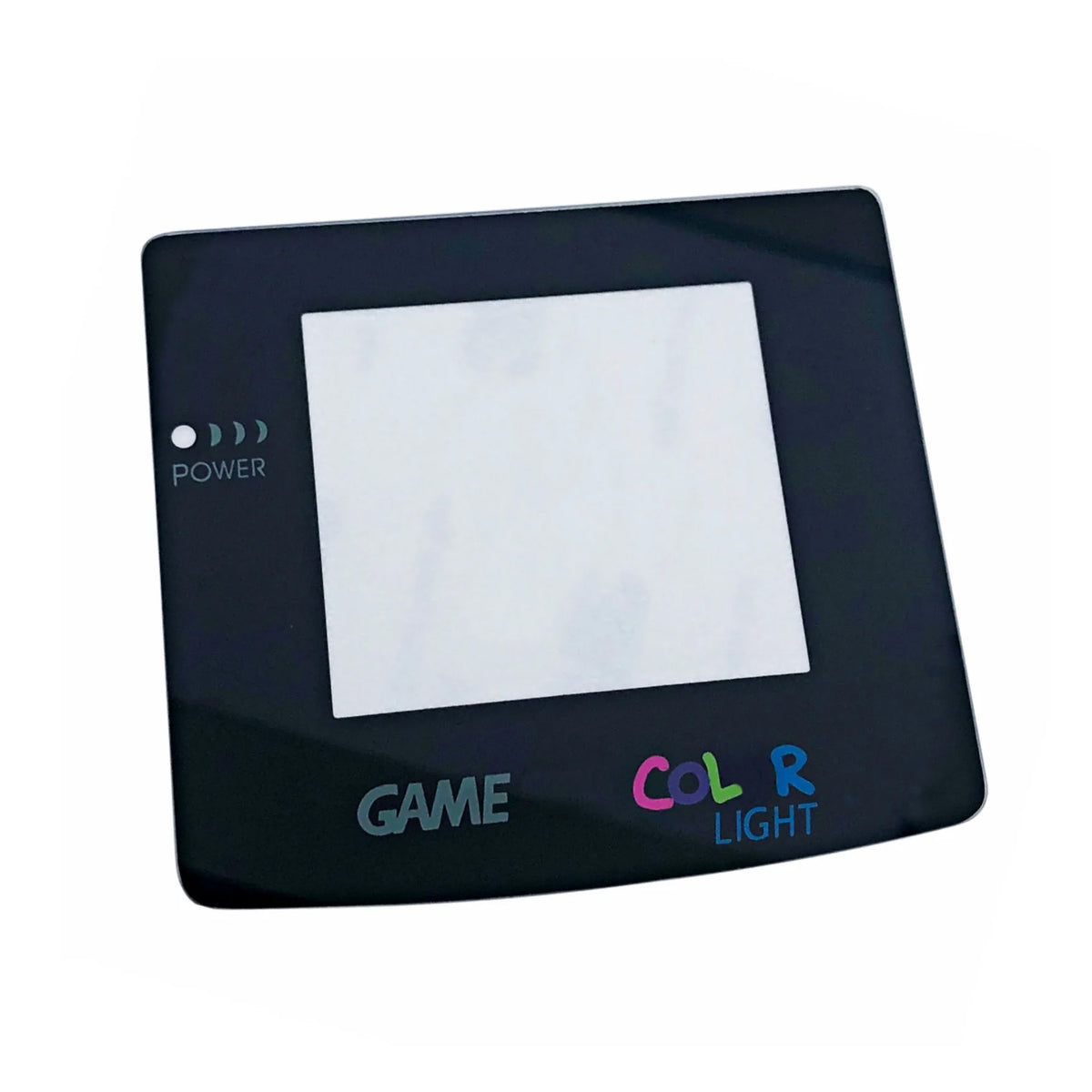 Game Boy Color Light Backlight Screen Lens [Black] – Retro Game Repair Shop
