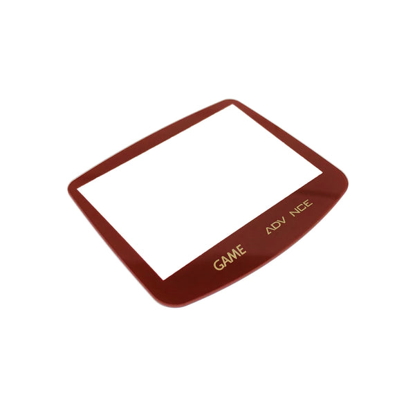 Game Boy Advance Famicom Red Gold IPS Backlight Screen Lens