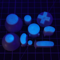 Lab Fifteen GameCube Custom Buttons Glow Blue