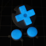 Game Boy Pocket Custom Glow Blue Buttons