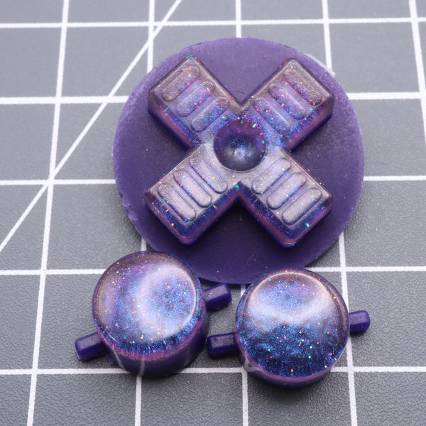 DMG Custom Buttons Cosmic Purple