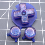 Game Boy Pocket Custom Cosmic Blue Buttons