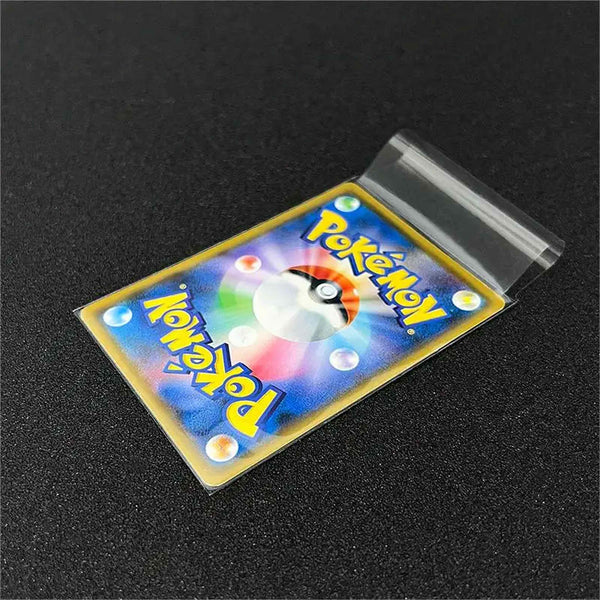trading card sleeve protectors Durable Trading Card Sleeves Protectors 100PCS – Retro Game Repair Shop