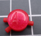Game Boy Color Custom Raspberry Candy Buttons