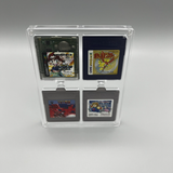 4 Slot Acrylic Magnetic Game Case for GB GBC