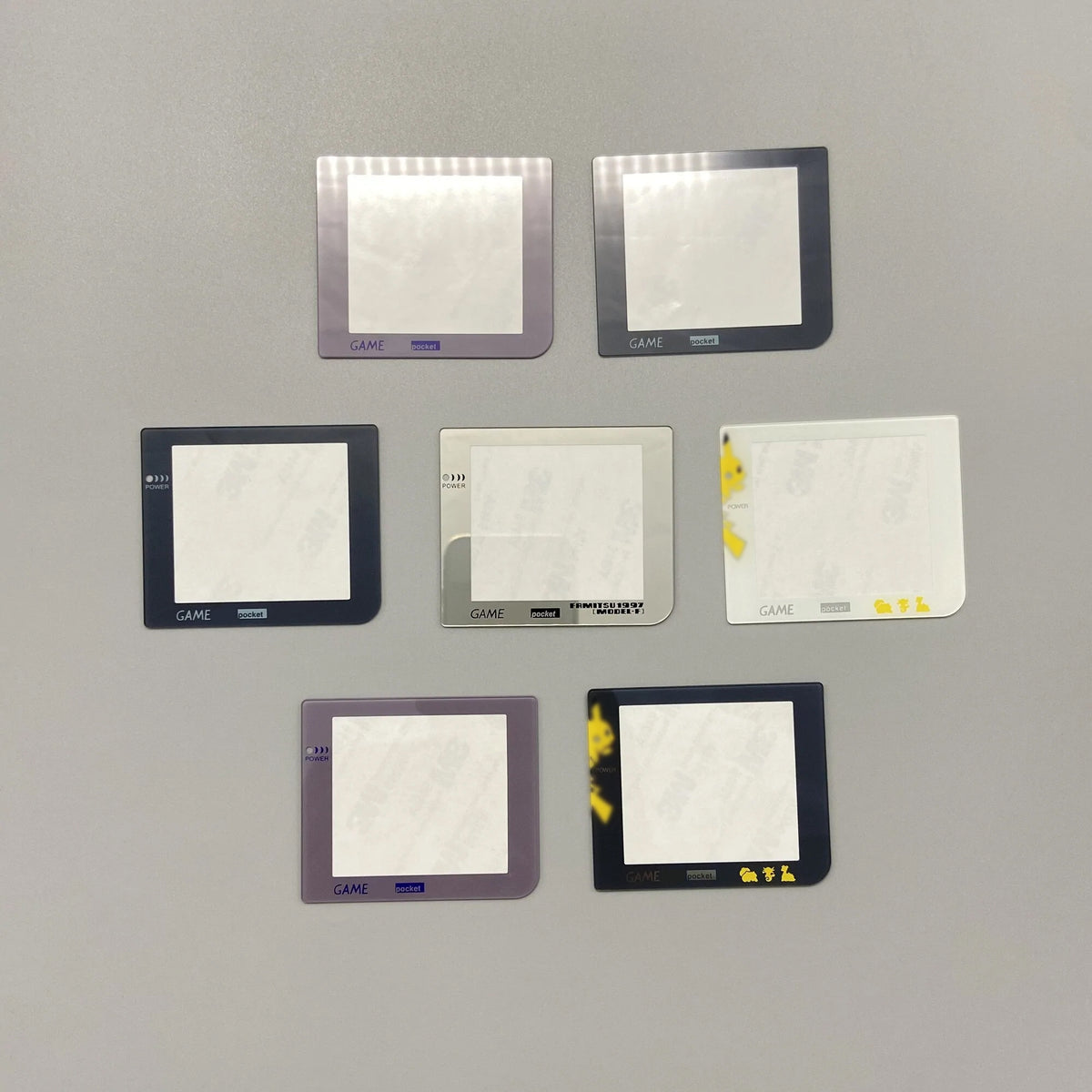 GBP Game Boy Pocket Glass Replacement Lenses – Retro Game Repair Shop