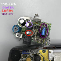 game gear capacitor Pcbs Capacitor Set For Game Gear Va0-va1 (bulk Packaging)
