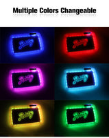 Cookies LED Rolling Glow Light Up Tray Rechargeable USB-C Newest Version Black