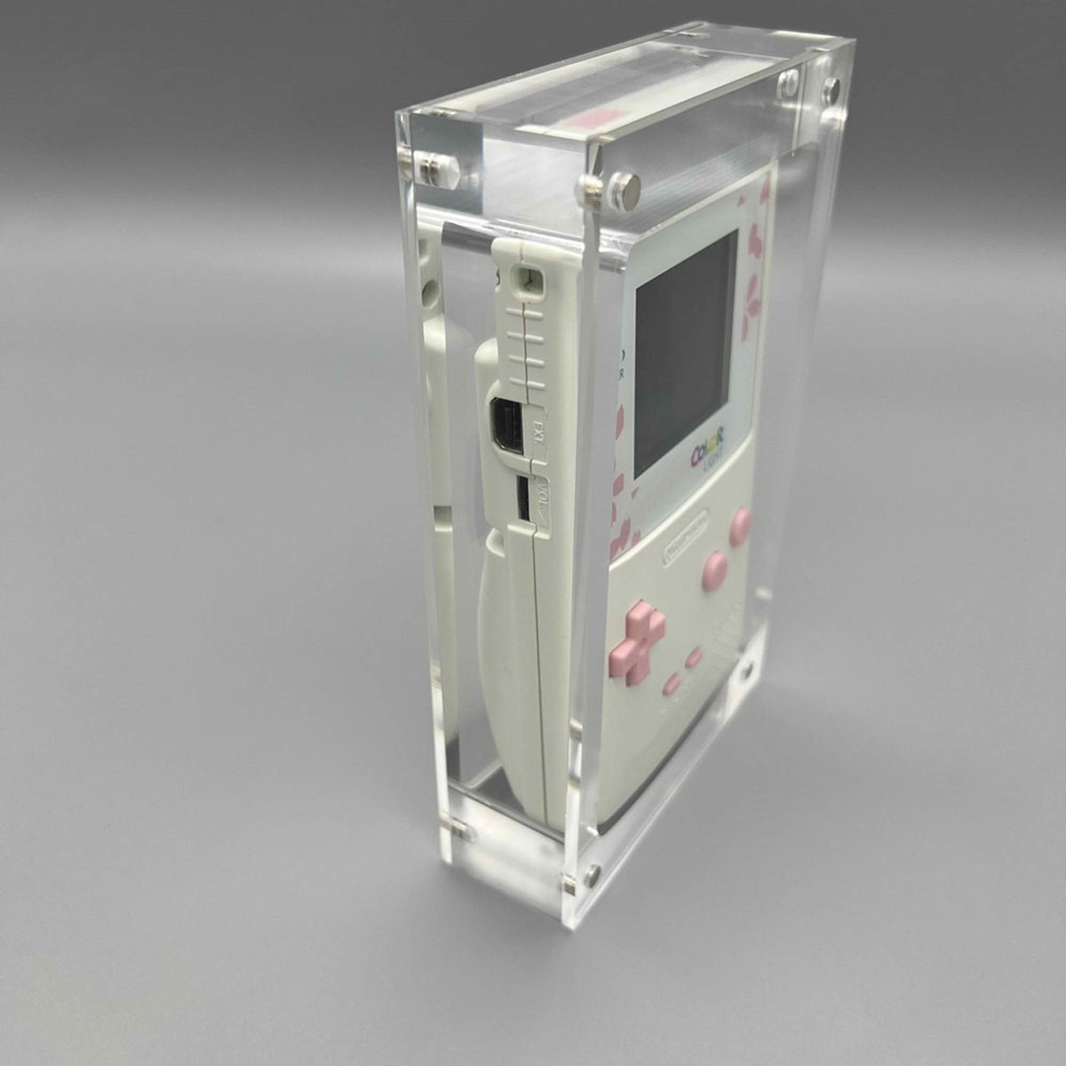 Acrylic Game Case for Game Boy Color Retro Game Repair Shop