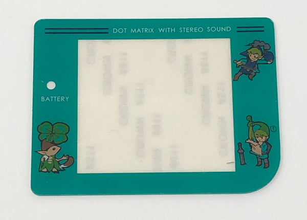 Nintendo Original DMG-01 Zelda Screen Lens Replacement