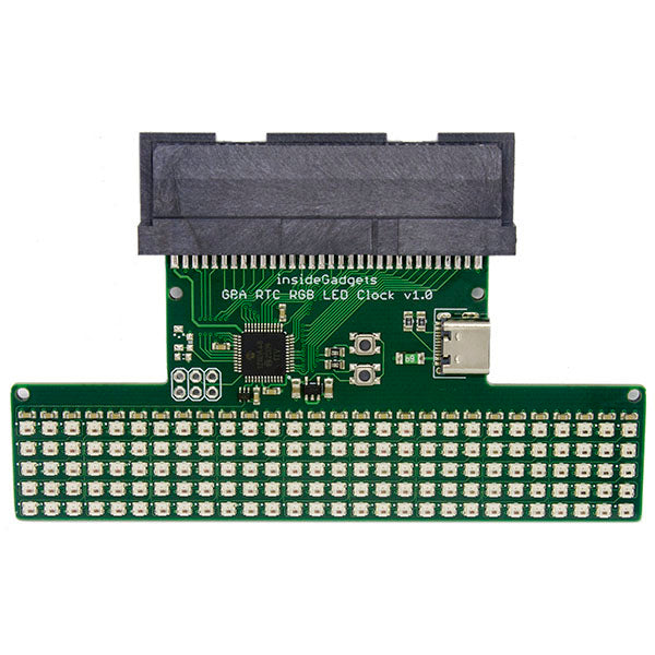 InsideGadgets GBA RTC Cart Based RGB LED Clock – Retro Game Repair Shop