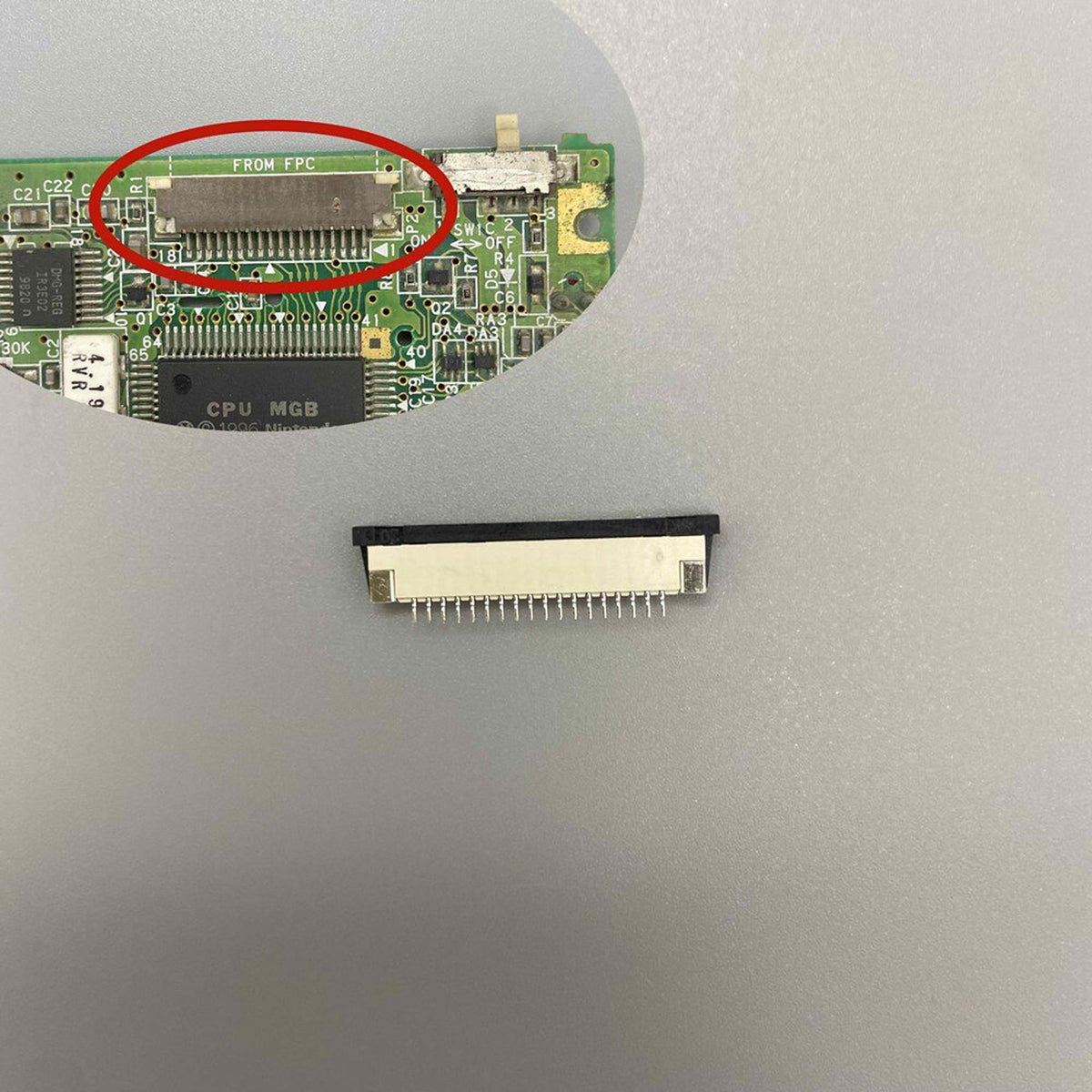 Game Boy Pocket Replacement LCD Screen Ribbon Connector – Retro Game ...