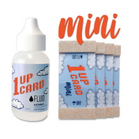 1UPcard™ Mini 4 Pack Kit - Game Boy cartridge cleaning kit