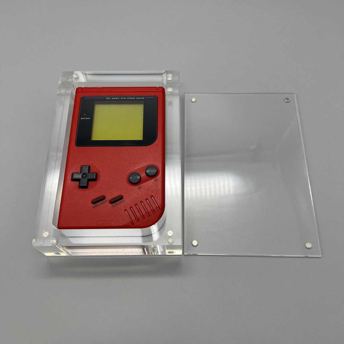Game Boy DMG Acrylic Case Retro Game Repair Shop