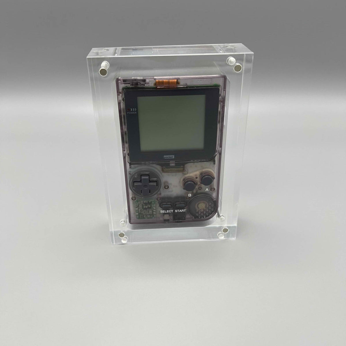Game Boy Pocket Acrylic Case Retro Game Repair Shop